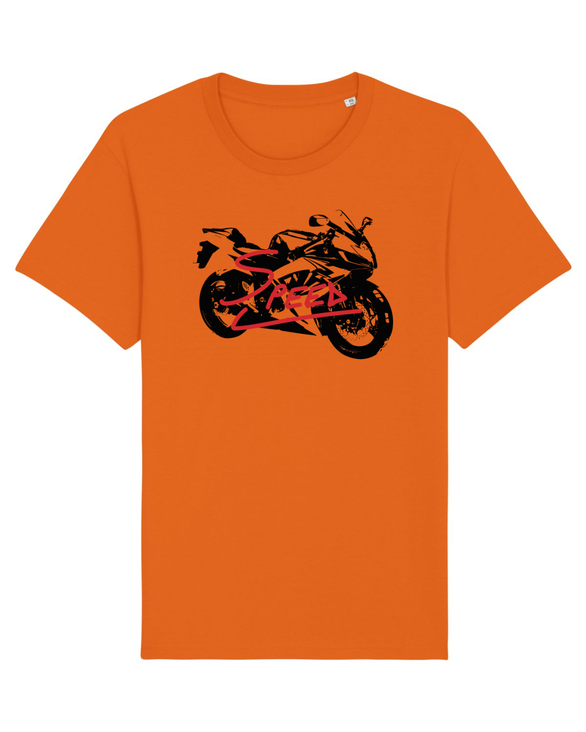 Tricou mânecă scurtă Unisex Rocker Bright Orange
