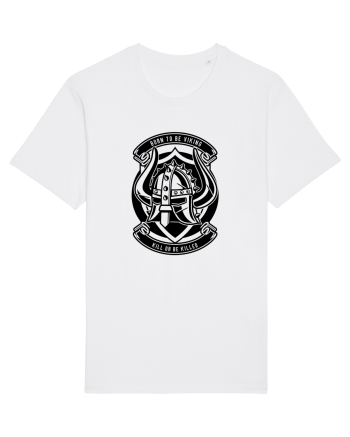 Born to be Viking Black White