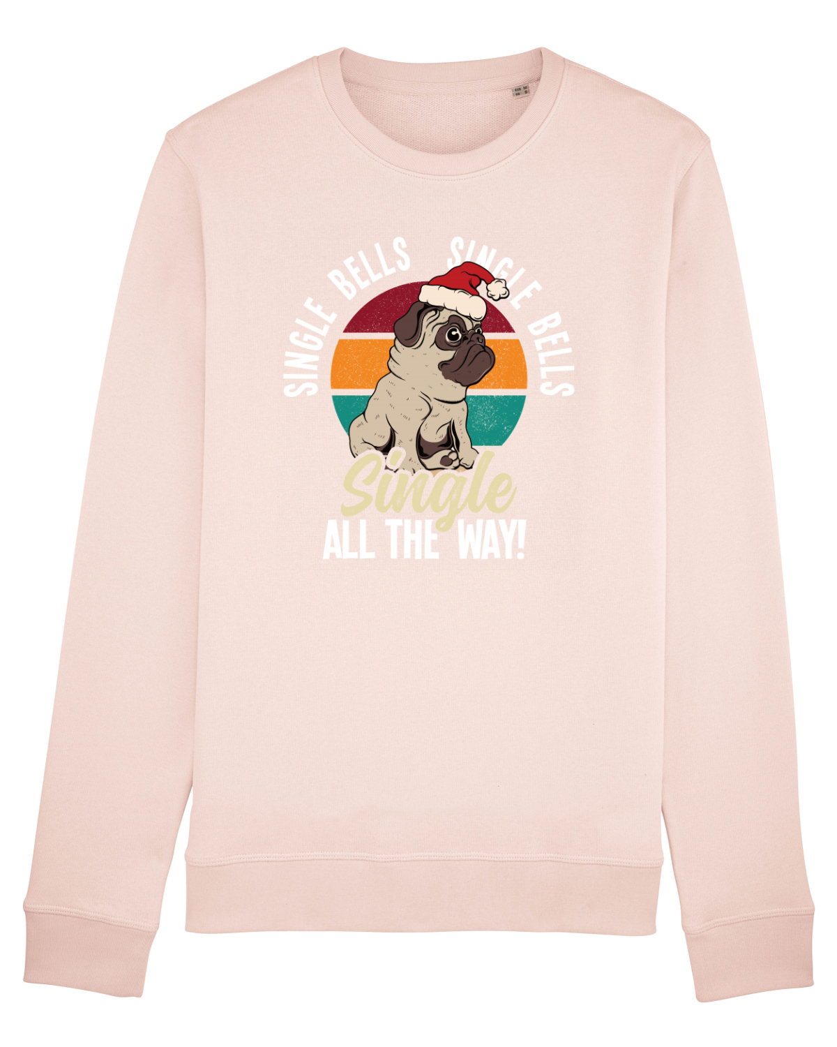Bluză mânecă lungă Unisex Rise Candy Pink