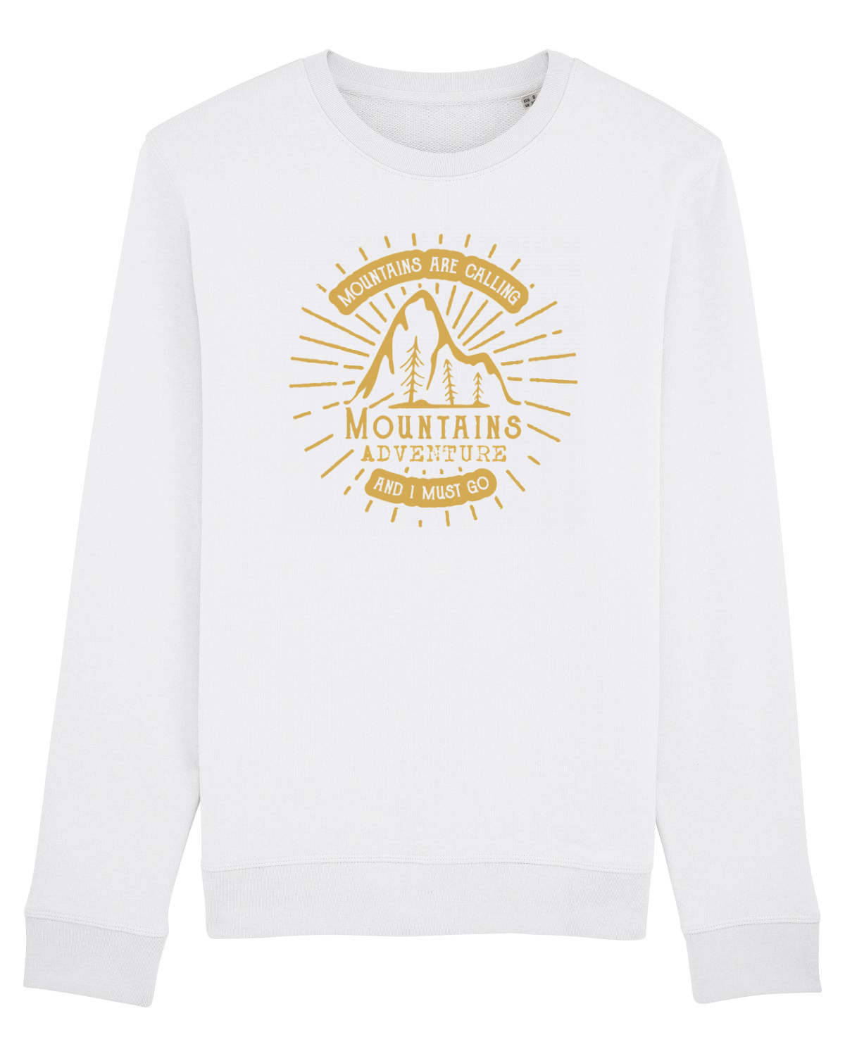 Bluză mânecă lungă Unisex Rise White