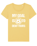 FOOTBALL PLAYER Tricou mânecă scurtă guler larg fitted Damă Expresser