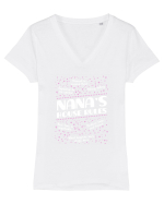 NANA Tricou mânecă scurtă guler V Damă Evoker