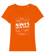 NANA Tricou mânecă scurtă guler larg fitted Damă Expresser