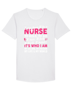 NURSE Tricou mânecă scurtă guler larg Bărbat Skater