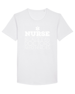 NURSE Tricou mânecă scurtă guler larg Bărbat Skater