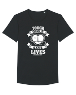 NURSE Tricou mânecă scurtă guler larg Bărbat Skater