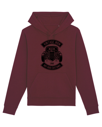 Hot Rod Customs Black Burgundy
