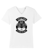Hot Rod Customs Black Tricou mânecă scurtă guler V Bărbat Presenter