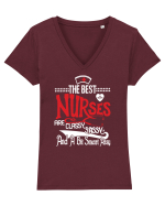 NURSE Tricou mânecă scurtă guler V Damă Evoker