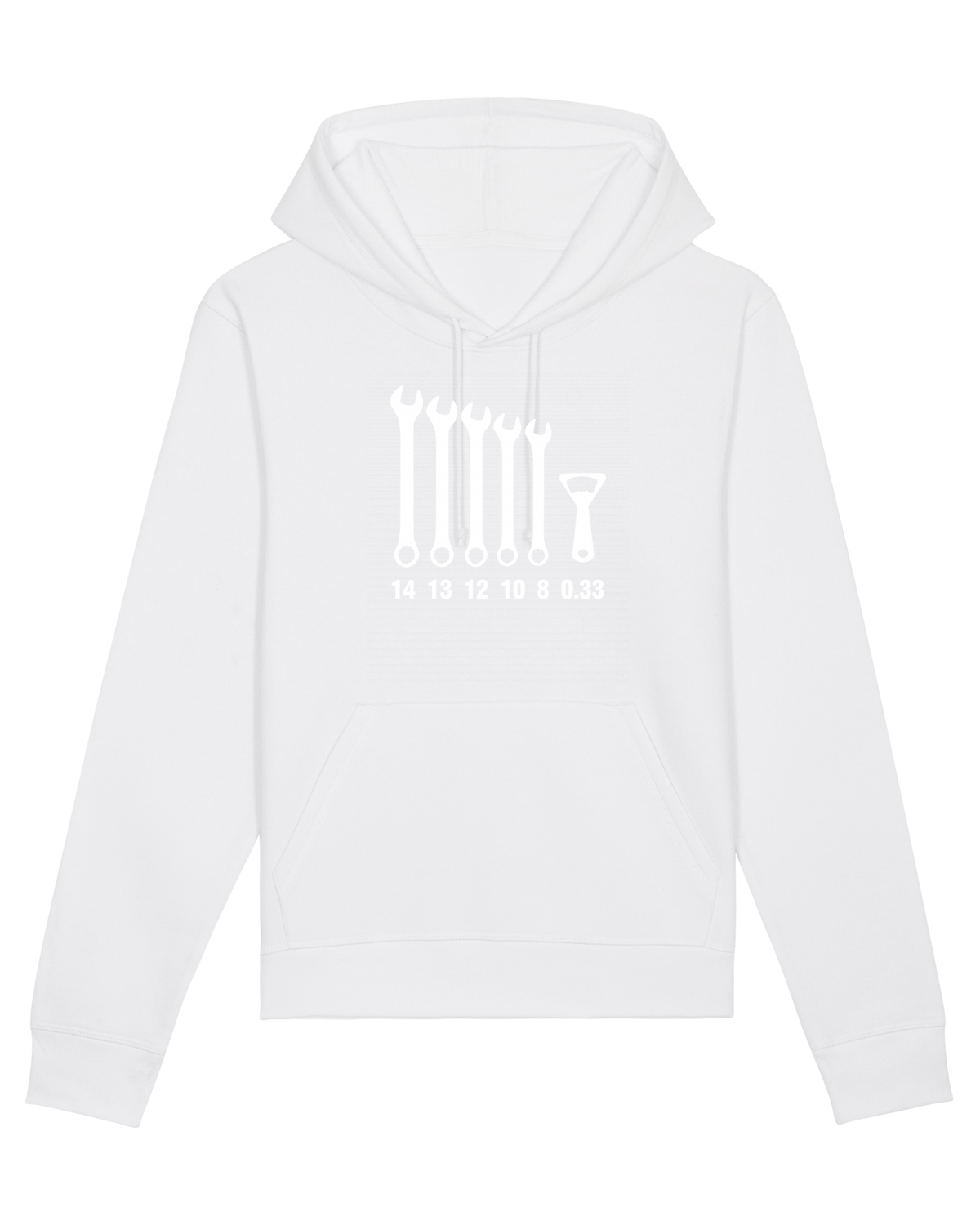 Hanorac Unisex Drummer White