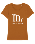 BERE Tricou mânecă scurtă guler larg fitted Damă Expresser