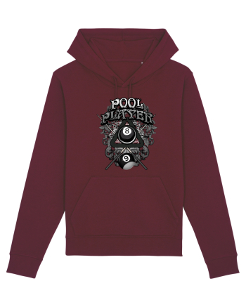 POOL PLAYER Burgundy