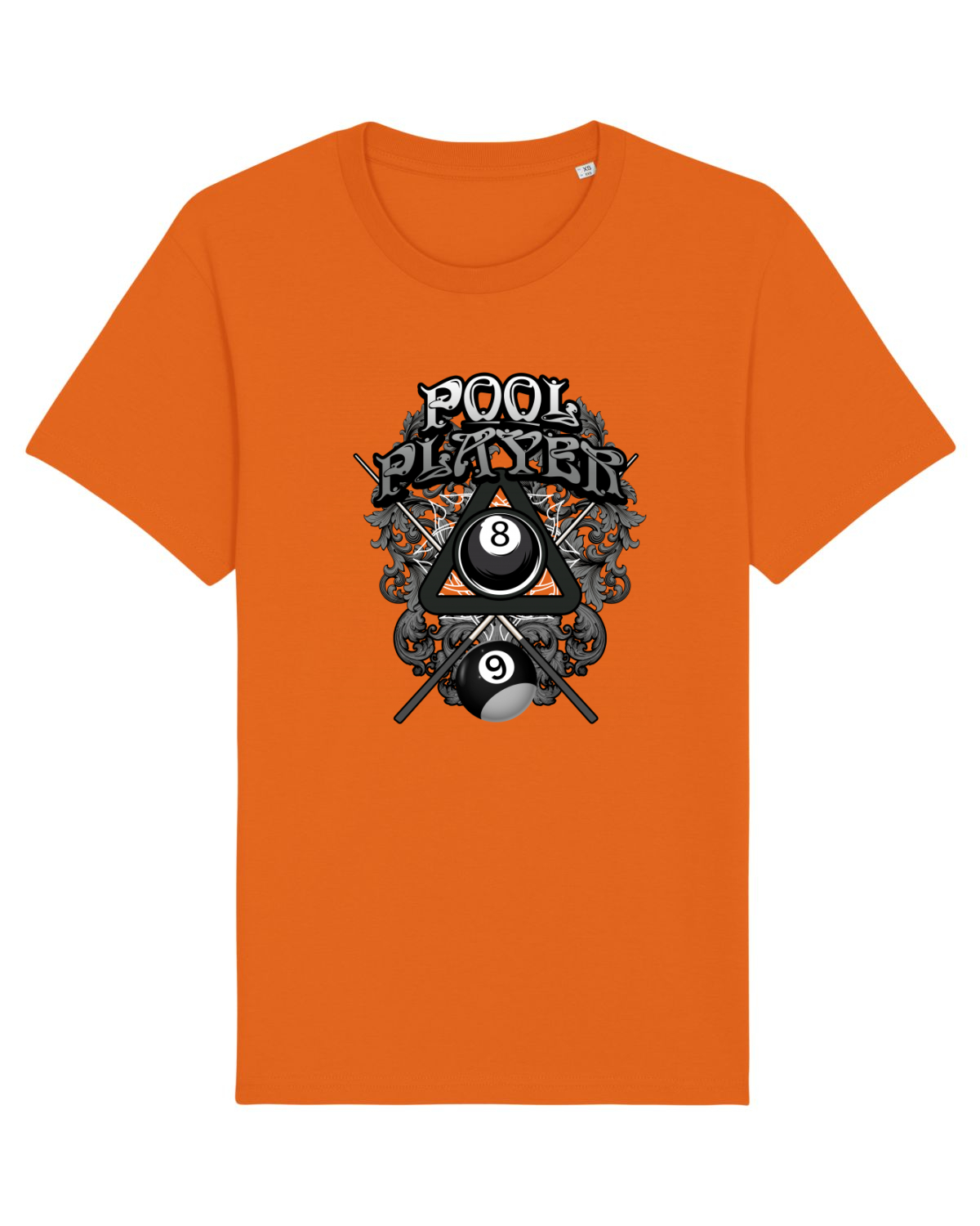 Tricou mânecă scurtă Unisex Rocker Bright Orange