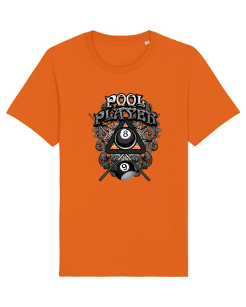 POOL PLAYER Bright Orange