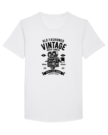 Vintage Movie Camera Black White