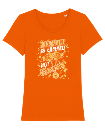 respect Bright Orange