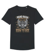 MOTORCYCLE Tricou mânecă scurtă guler larg Bărbat Skater
