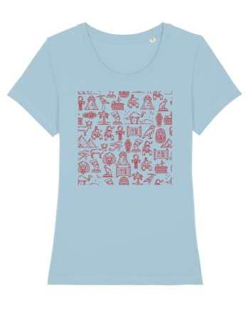 Egipt Antic Sky Blue