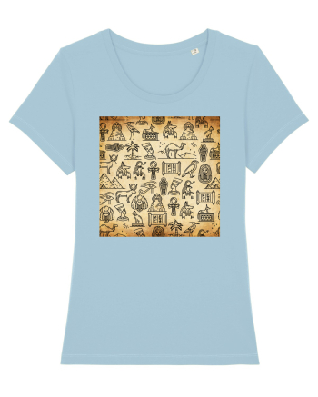 Egipt Antic Sky Blue