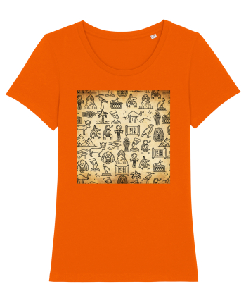 Egipt Antic Bright Orange