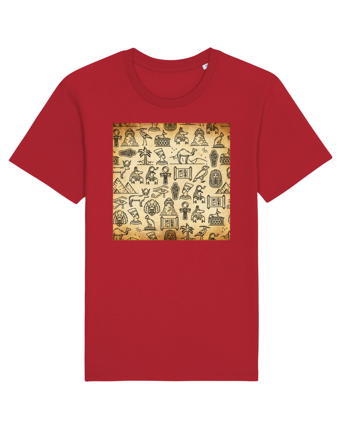Tricou mânecă scurtă Unisex Rocker Red