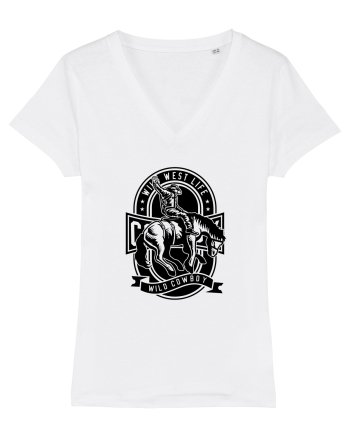 Wild Cowboy Black White
