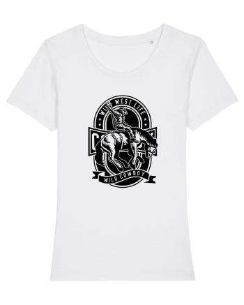 Wild Cowboy Black White
