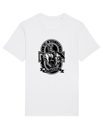 Wild Cowboy Black White