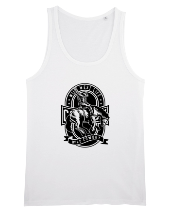 Wild Cowboy Black White