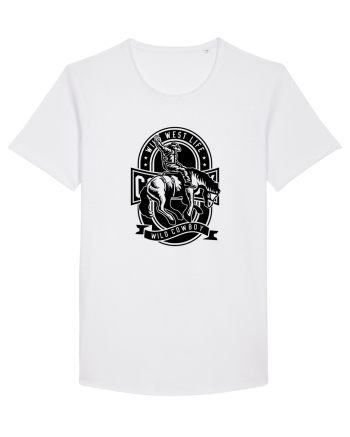 Wild Cowboy Black White