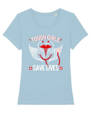 Save lives Sky Blue