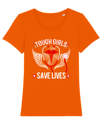 Save lives Bright Orange