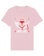 Save lives Tricou mânecă scurtă Unisex Rocker