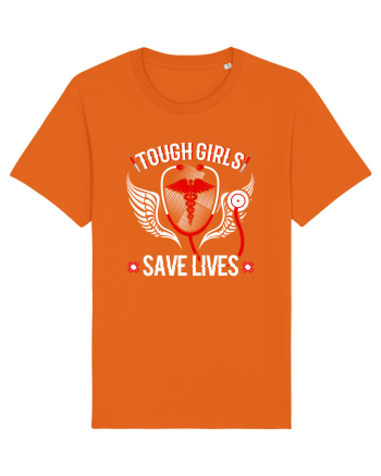 Save lives Bright Orange