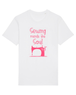 SEWING Tricou mânecă scurtă Unisex Rocker