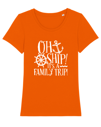 FAMILY TRIP Bright Orange