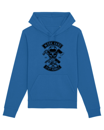 Work Hard Stay Humble Black Royal Blue