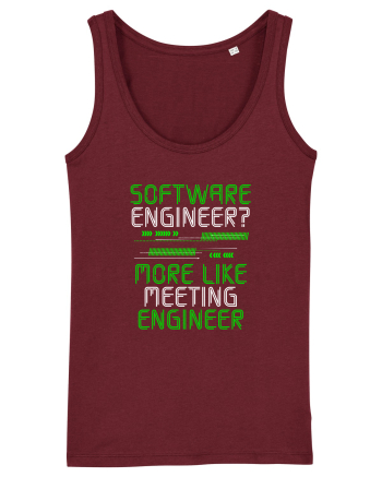 SOFTWARE ENGINEER Burgundy