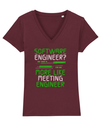 SOFTWARE ENGINEER Burgundy