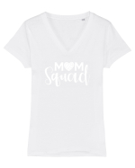 MOM Tricou mânecă scurtă guler V Damă Evoker