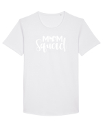 MOM Tricou mânecă scurtă guler larg Bărbat Skater