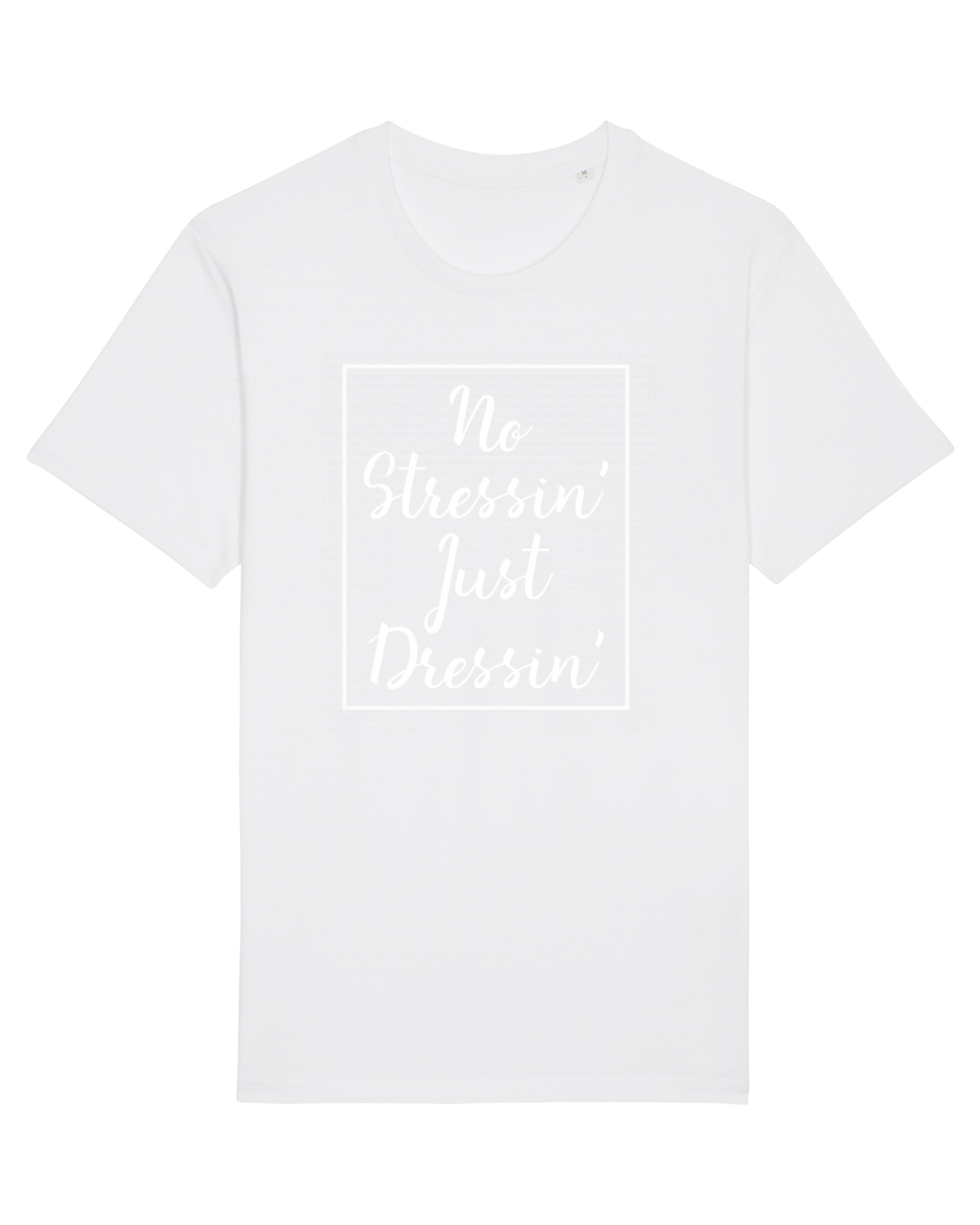 Tricou mânecă scurtă Unisex Rocker White