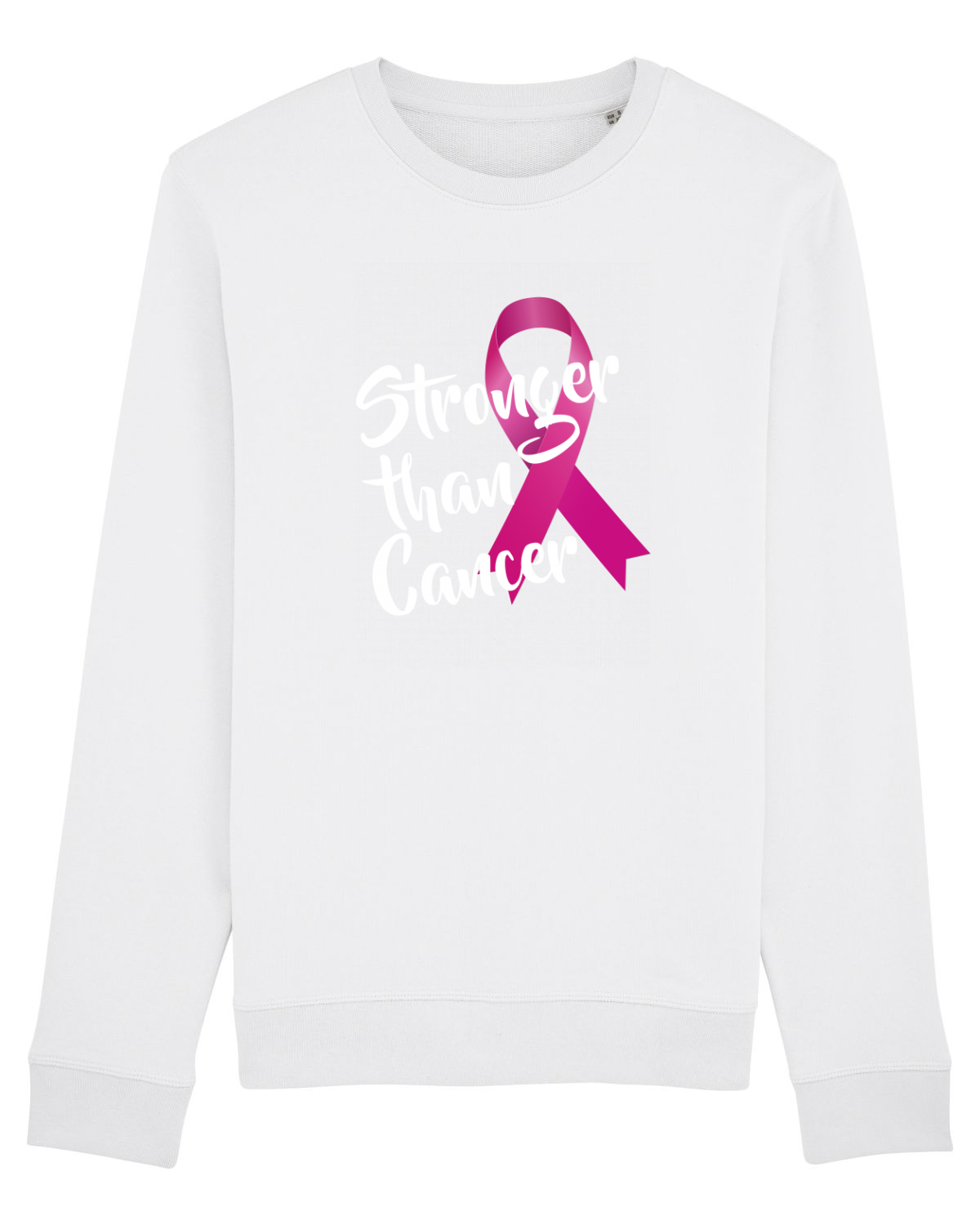 Bluză mânecă lungă Unisex Rise White