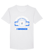 SUCCES Tricou mânecă scurtă guler larg Bărbat Skater