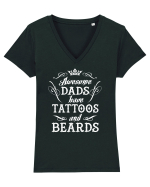 DADS Tricou mânecă scurtă guler V Damă Evoker