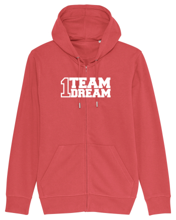 ONE TEAM ONE DREAM Carmine Red