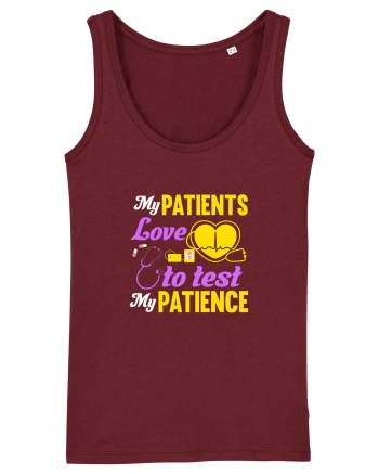PATIENTS Burgundy