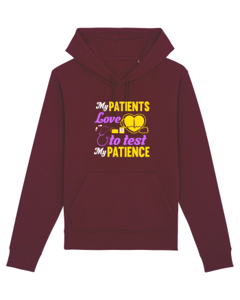 PATIENTS Burgundy