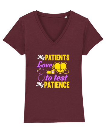 PATIENTS Burgundy
