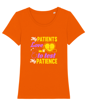 PATIENTS Bright Orange